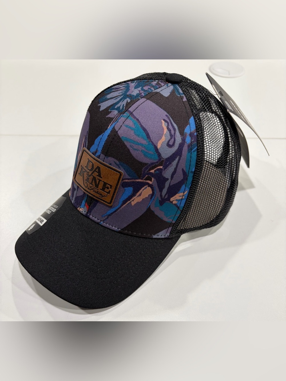 Dakine Adult Crossing Bill Trucker Hat Cap Men's Women's NWT Black UPF 50+ Sun